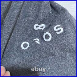 Oros Mens Solar core Parka Ski jacket Size M Gray Thick Heat retention Insulated