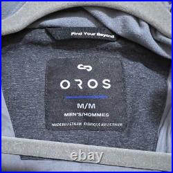 Oros Mens Solar core Parka Ski jacket Size M Gray Thick Heat retention Insulated