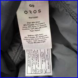 Oros Mens Solar core Parka Ski jacket Size M Gray Thick Heat retention Insulated