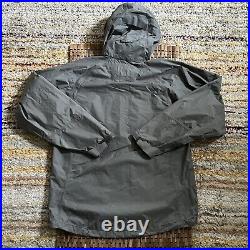 Outdoor Research Foray Full Zip Waterproof Shell Hoodie Jacket Grey Men's Medium