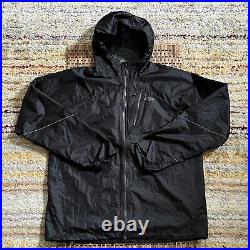 Outdoor Research Helium Waterproof Shell Hoodie Jacket Black Men's Large L