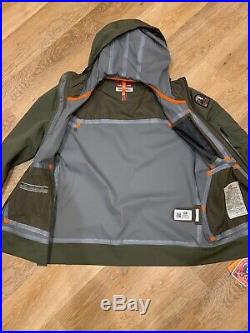PARAJUMPERS Soft Shell Waterproof Yakumo Jacket Coat Green 2XL XXL RRP £359