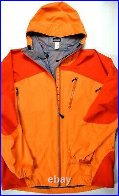 PATAGONIA Men's Waterproof Shell Jacket (Orange) Large