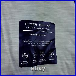 PETER MILLAR Stealth Light Insulated 4 Way Stretch Lux Cardigan Jacket XL $299