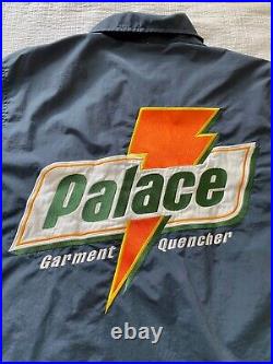 Palace Sugar Coach Jacket Navy Blue Large Gatorade Skateboards