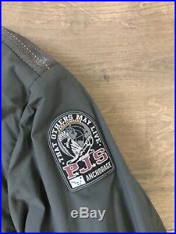 Parajumpers Men's Bob Easy wear Bomber Jacket Medium, Softshell, teal