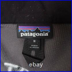 Patagonia Adze Hybrid Jacket Size M Black Soft Shell 83450