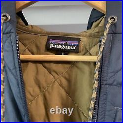 Patagonia Diamond Quilted Insulated Bomber Hoodie Men's Small