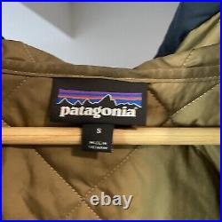 Patagonia Diamond Quilted Insulated Bomber Hoodie Men's Small