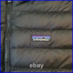 Patagonia Down Sweater Jacket Black Size Small