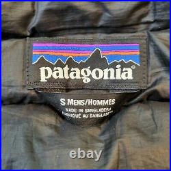 Patagonia Down Sweater Jacket Black Size Small
