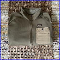 Patagonia Iron Forge Full Zip Soft Shell Fleece Jacket Green Men's Size XL