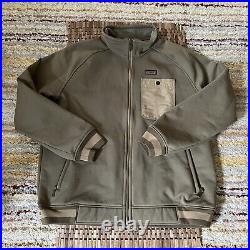 Patagonia Iron Forge Full Zip Soft Shell Fleece Jacket Green Men's Size XL