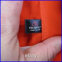 Patagonia Jacket Mens Large Orange Polartec Power Shield Alpine Guide Soft Shell