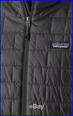 Patagonia Men's Nano Puff Jacket- Forge Grey Size Medium Nwt $199 Style # 84212