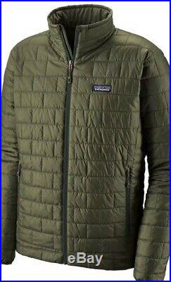 Patagonia Men's Nano Puff Jacket- Industrial Green Large Nwt $199 Style 84212