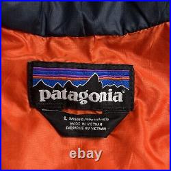 Patagonia Men's Navy Blue Nano Puff Primaloft Jacket Size L