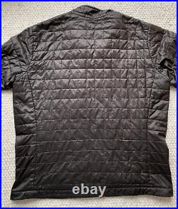 Patagonia Mens Nano Puff Jacket Forge Black Size XXL 2XL