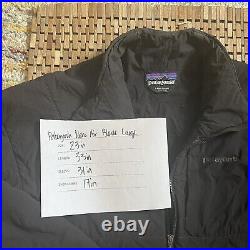 Patagonia Nano Air Puffer Jacket Black Full Zip Men's Size Large L
