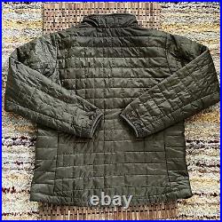 Patagonia Nano Puff Full Zip Puffer Jacket Green Men's Size Medium M