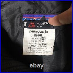 Patagonia Polartec Alpha Level 3A Puffer Jacket Mens Size XL Full Zip Soft Shell