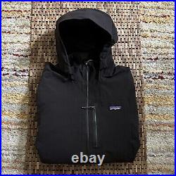 Patagonia Quandary Insulated Full Zip Waterproof Jacket Black Men's Size Large L