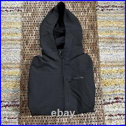 Patagonia Soft Shell Hoodie Jacket Full Zip Black Men's Size Large L