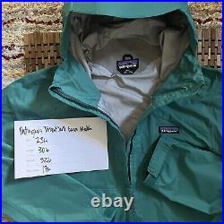 Patagonia Torrentshell Waterproof Rain Shell Jacket Green Men's Size Medium M