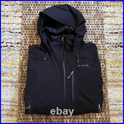Patagonia Triolet Waterproof Hoodie Shell Jacket Black Full Zip Men's Medium M