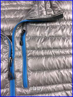 Patagonia Ultralight Goose Down Puffer Jacket Nano Gray Blue Puff Men's Size XL