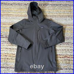 Patagonia Untracked Waterproof Soft Shell Hoody Hoodie Jacket Forge Grey Medium