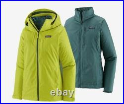 Patagonia Women's M Snowbelle 3-in-1 Jacket H2NO Insulated Shell & Inner Jacket