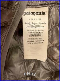 Patagonia Womens Micro Puff Feather Grey XL NEW with Tag