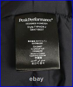 Peak Performance Typhoon Men Hooded Parka Jacket Size L