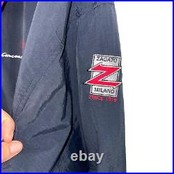 Pebble Beach Concours D'Elegance Mens Jacket Black Size XXL Zagato 1996 Vintage