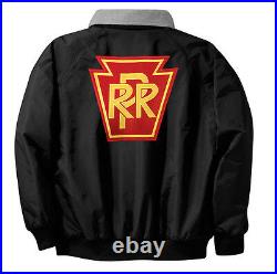 Pennsylvania Railroad Jackets with Front and Rear Logo 09r