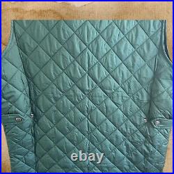 Peter Millar Jacket Mens Green Crown Essex Vest Quilted Puffer Golf Travel Large