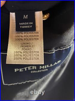Peter Millar Men's Discovery Jacket Lightweight Blue Medium All Weather Flex