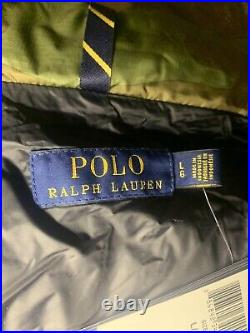 Polo Ralph Lauren Big Pony Hooded Down Puffer Jacket Coat Camo Mens Sz L