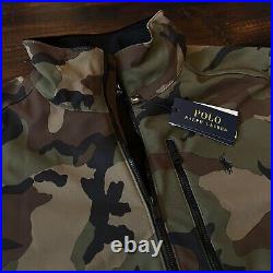 Polo Ralph Lauren Camouflage Softshell Performance FZ Jacket Size XL Men's $200