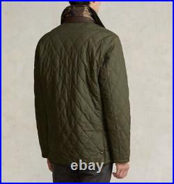 Polo Ralph Lauren Mens Reversible Quilted Camo Barn Jacket Green 2XL NWT $328