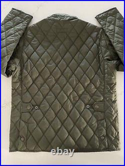 Polo Ralph Lauren Newbury Diamond Quilted Jacket Olive Men's Size Medium