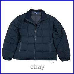 Polo Ralph Lauren RL 2000 Down Puffer Jacket Black Coat Winter Mens Size XL