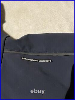 Porsche Design Adidas P5000 Mens XL Blue Soft Shell Recco Rescue Jacket