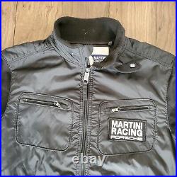 Porsche Martini Racing Design Full Zip Sweat Jacket Men's Medium Black Number 8