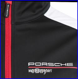 Porsche Motorsport men's functional softshell jacket soft shell black