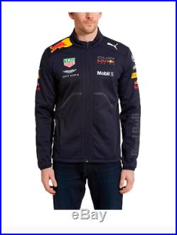 Puma Red Bull Racing RBR Team Softshell Men's Jacket Night Sky