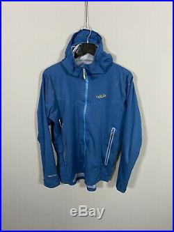 RAB KINETIC PLUS Waterproof Stretch Jacket Large Great Condition Mens