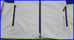 RLX Ralph Lauren Golf Zip Stretch Windbreaker Med Gray Jacket Packable