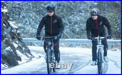 ROCKBROS Winter Jacke Fahrradbekleidung Herren Fahrrad Jacke + Hose Set Radjacke